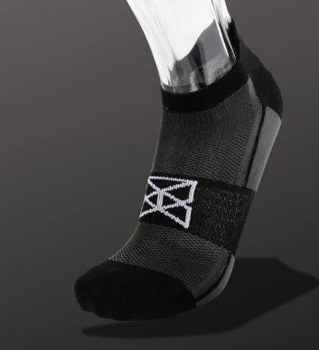 -ID Low Tab Running Socks
