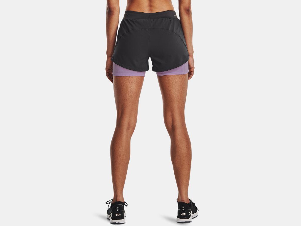 Under Armour Women's Iso-Chill Run 2-in-1 Shorts