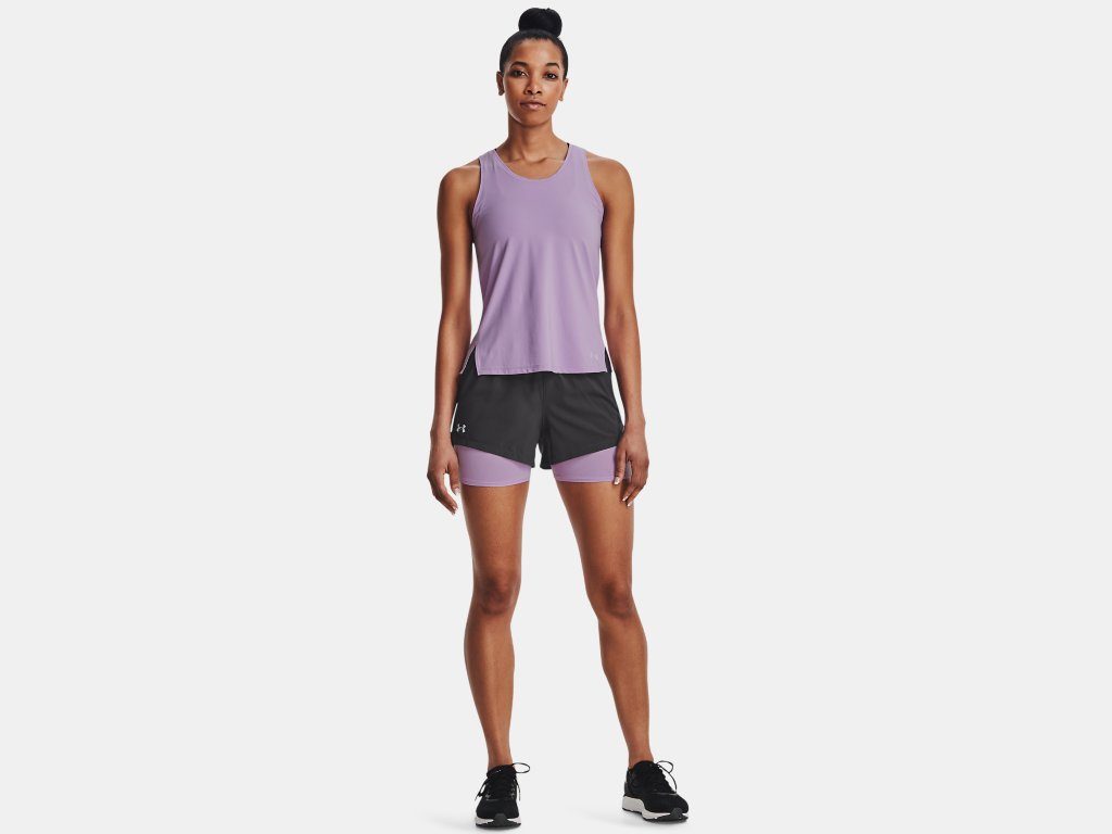 Under Armour Women's Iso-Chill Run 2-in-1 Shorts