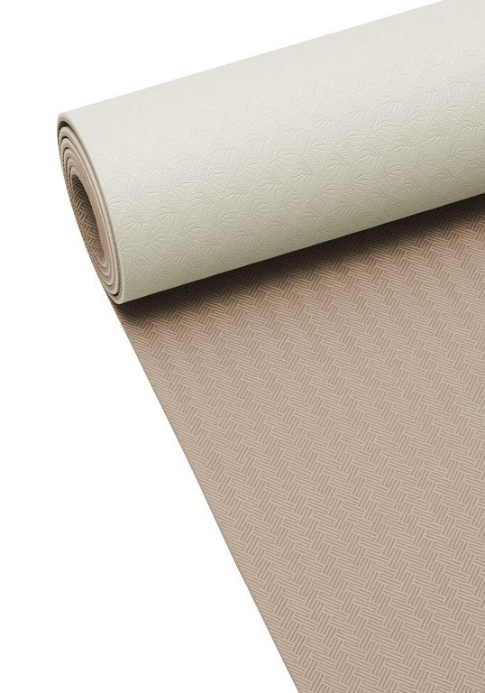 Casall Yoga mat position 4mm - Light Sand/Clay Brown