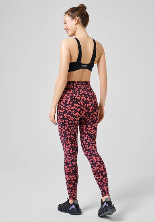 Casall Essential Tights Printed - Cosmic Pink