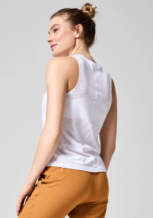 Casall Soft Texture Tank - White