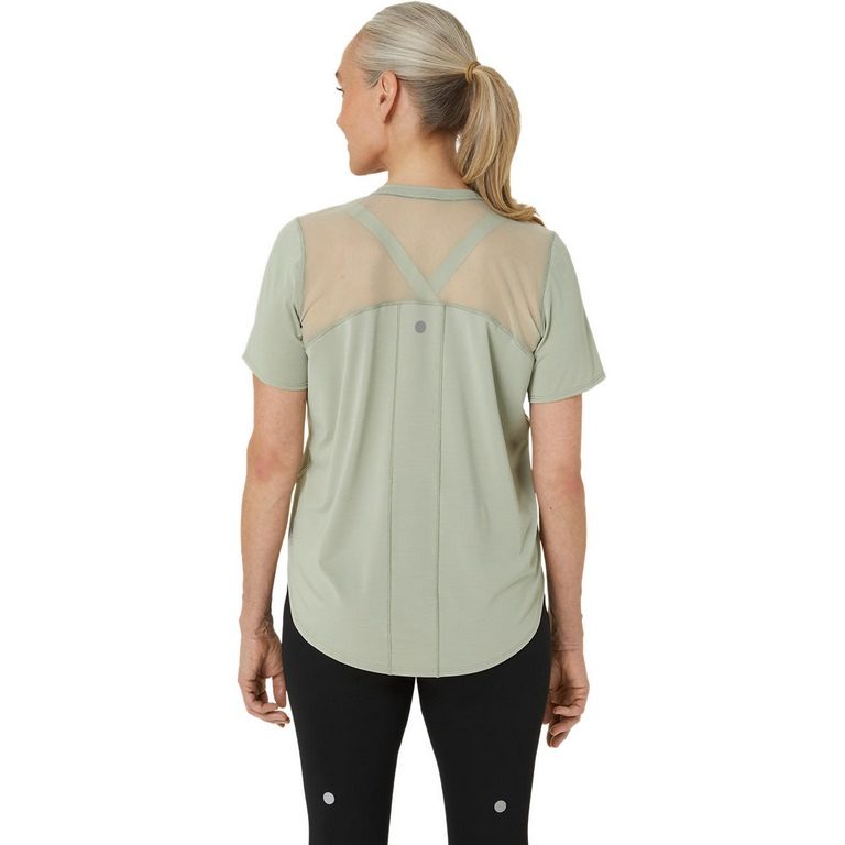 ASICS ROAD V-NECK SS TOP Lady