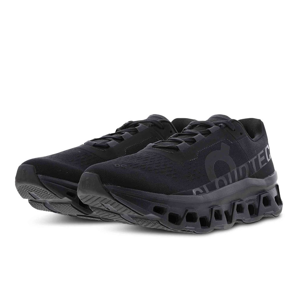 On Cloudmonster 1 Men | all Black | Männer-Laufschuh