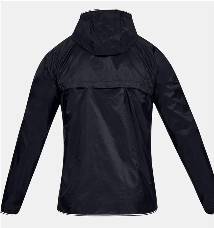 UA PACKABLE JACKET - Black - Wasserfest