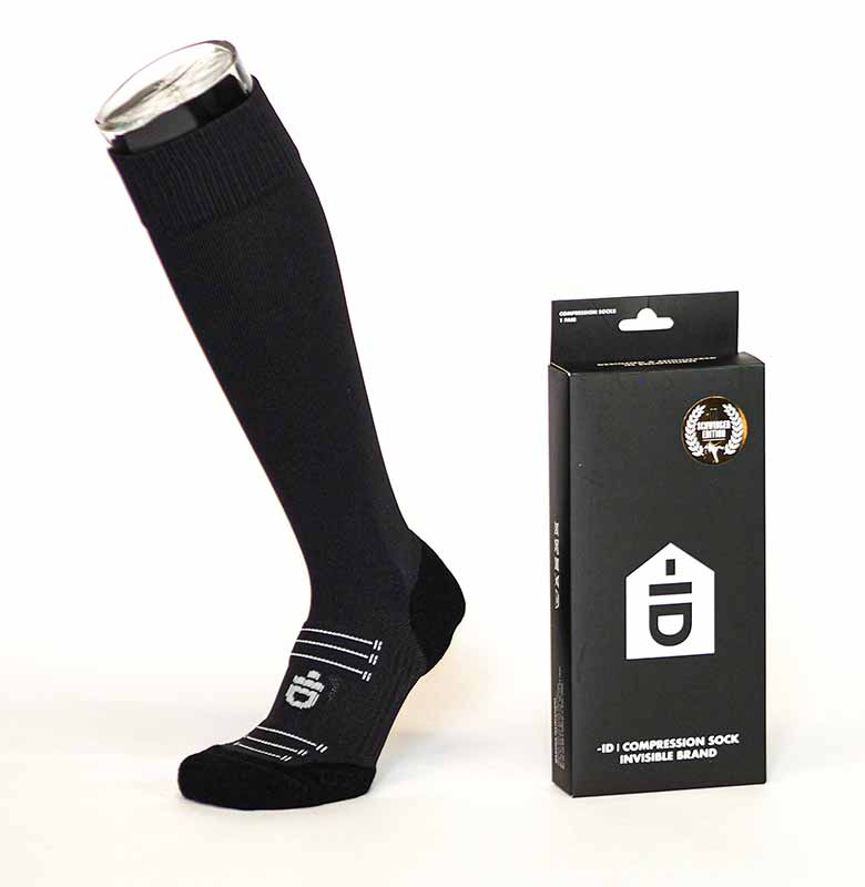 -ID Compression Sock Invisible Brand | Stucki Edition