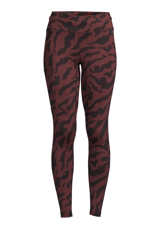 Casall Iconic Printed 7/8 Tights - Escape Red