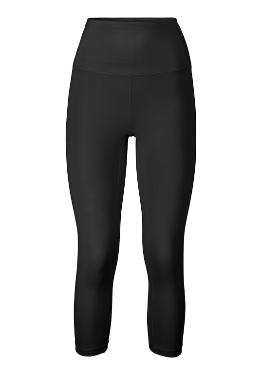 Casall Ultra High Waist Cropped Tights - Black