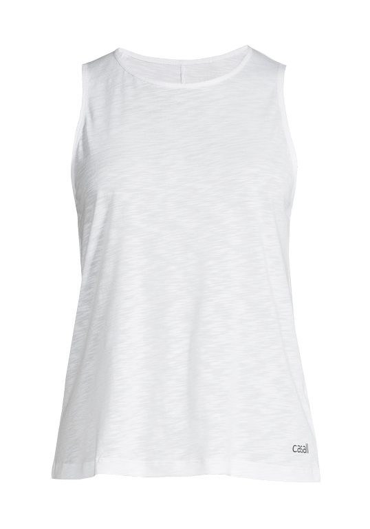 Casall Soft Texture Tank - White