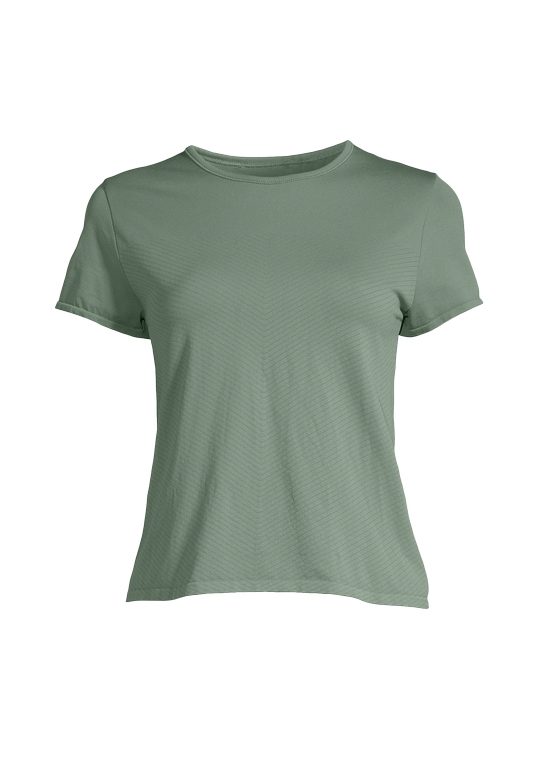 Casall Essential Block Seamless Tee - Dusty Green