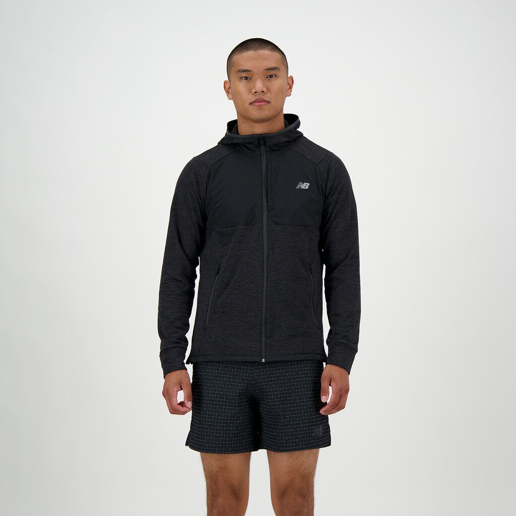 New Balance Heat Grid Hooded Full Zip | Men