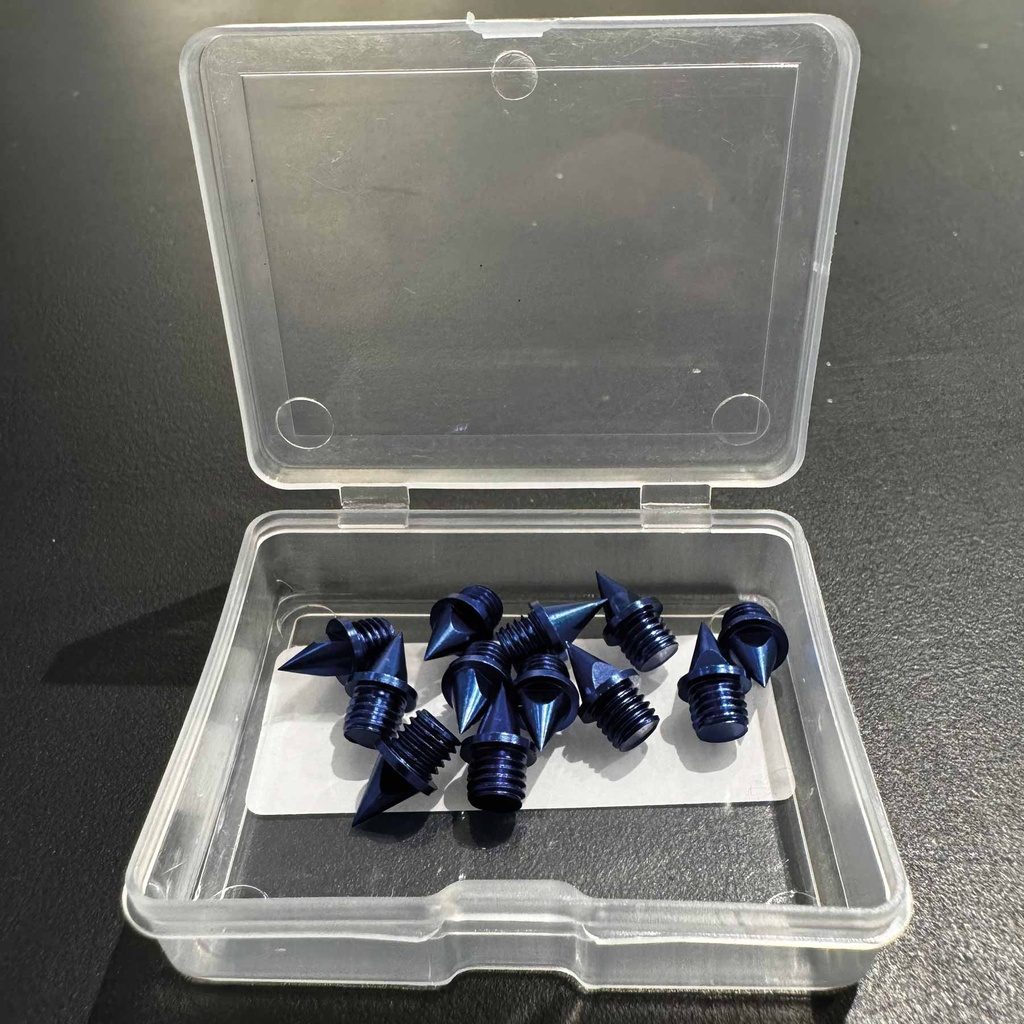 Spikes Blau | 12x 6mm
