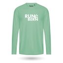 Performance Langarm-Sport-Shirt - Unisex | Mint | 100% Okay Recycled Polyester